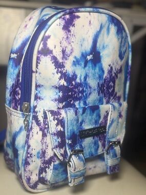 Mini “Limited Too” Backpack in Tie-Dye Blue & Purple